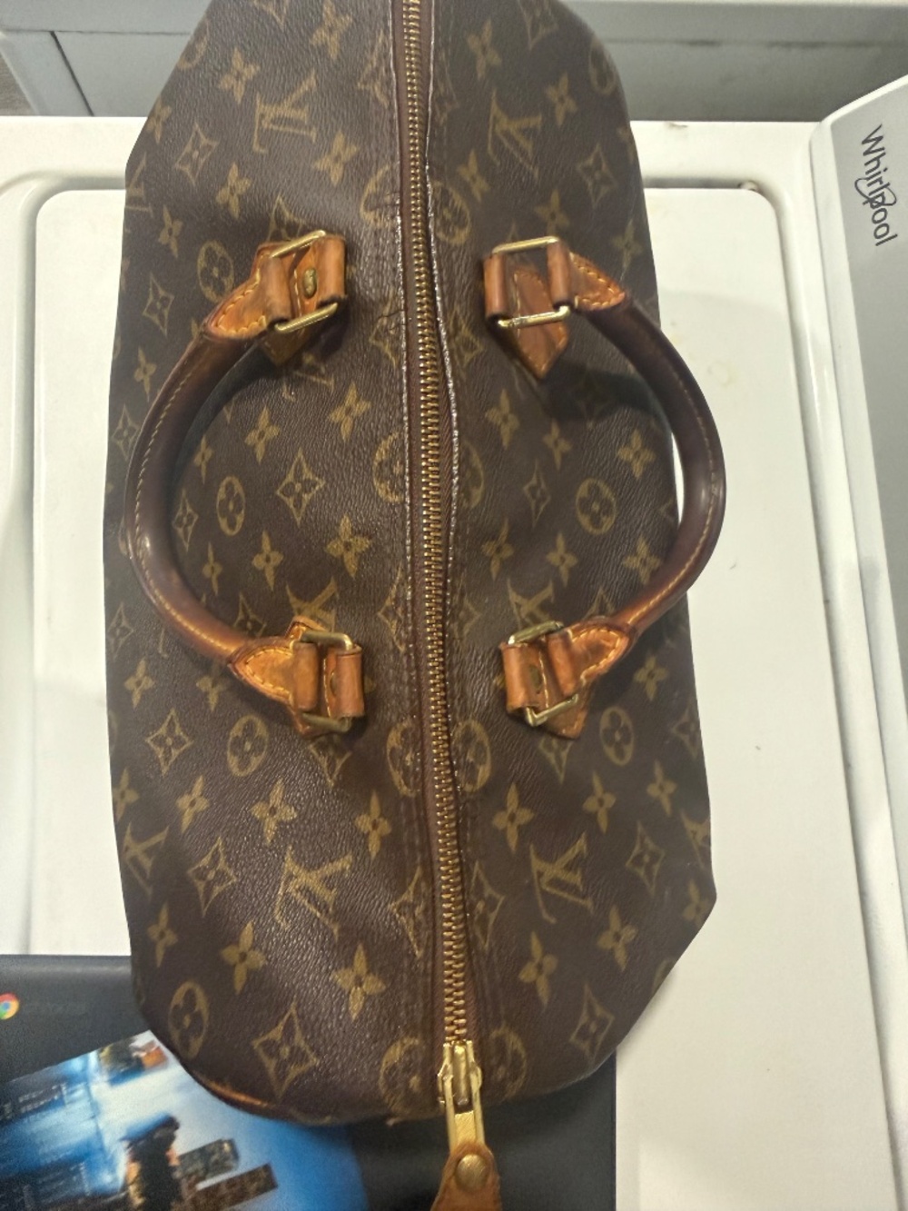 Louis Vuitton speedy 35 - Picture 10 of 12